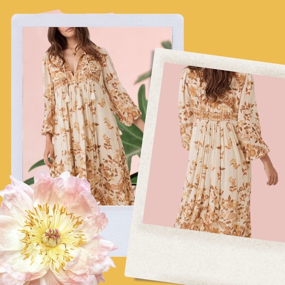 Spell Dresses & Skirts - Spell & the Gypsy Collective Boho Hendrix Midi Dress size M